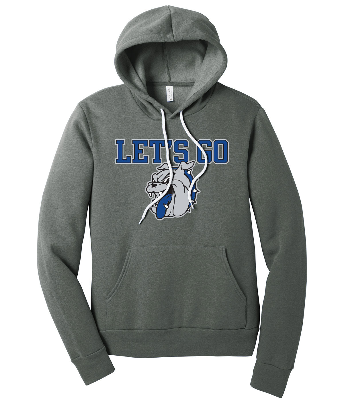 Let's Go Bulldogs Softstyle Hoodie