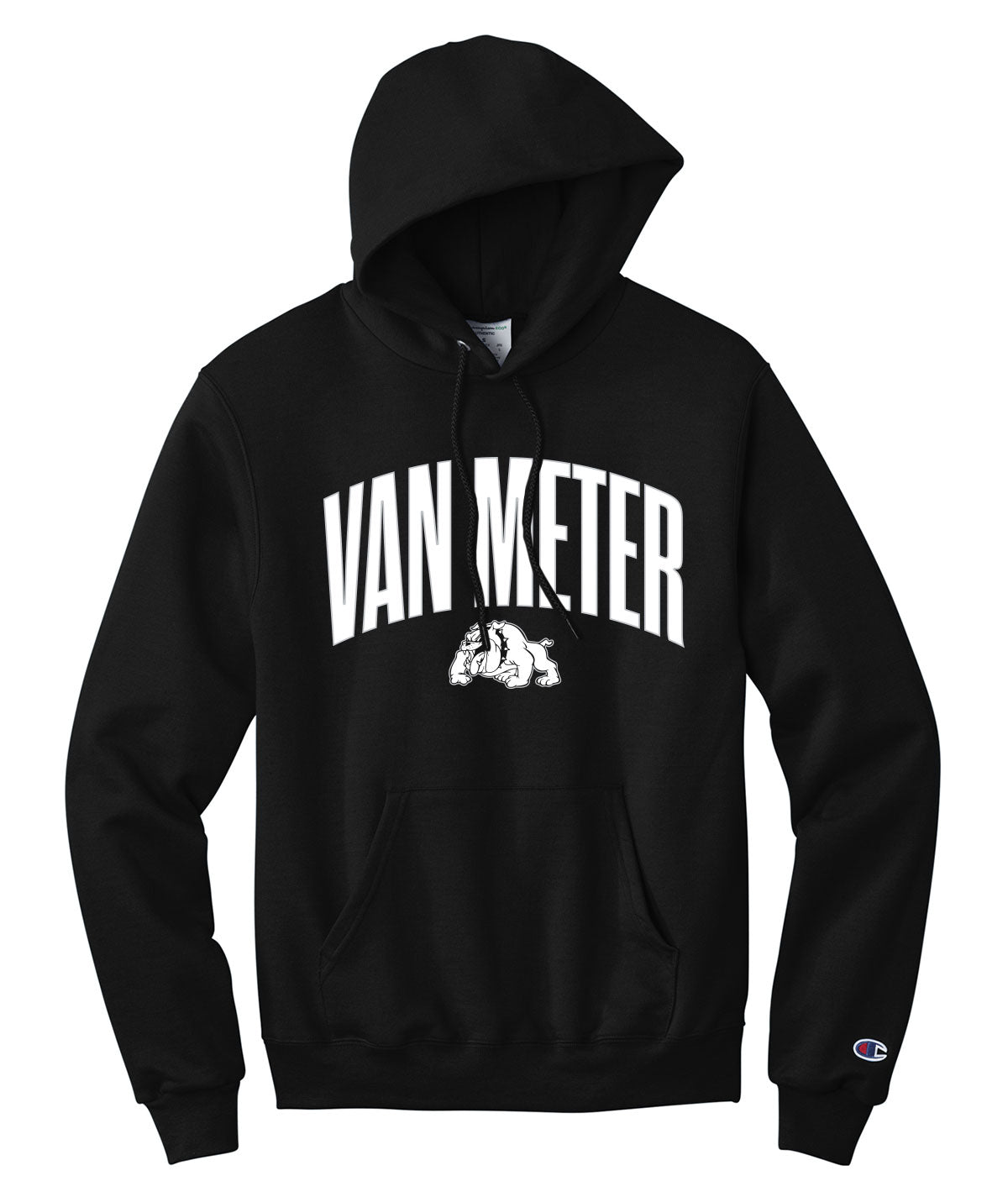 Bulldogs Customizable Champion Hooded Sweatshirt