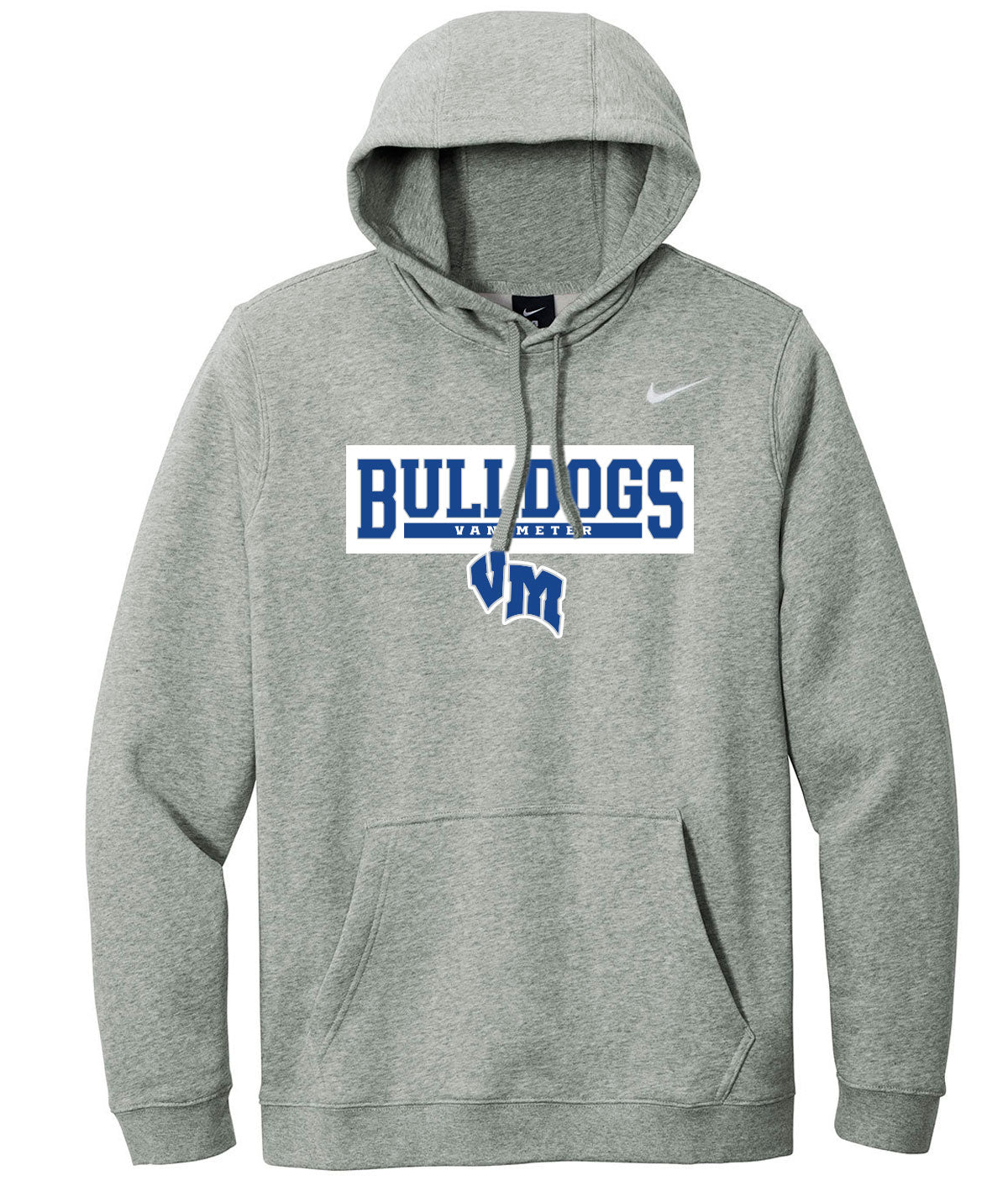 Bulldogs Customizable Nike Fleece Hoodie