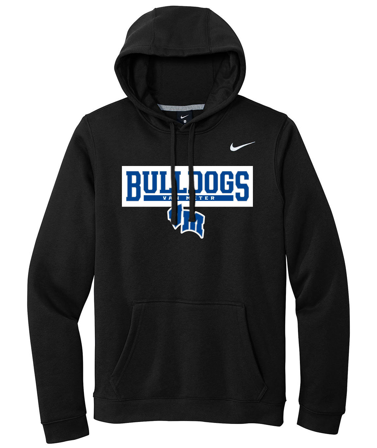 Bulldogs Customizable Nike Fleece Hoodie