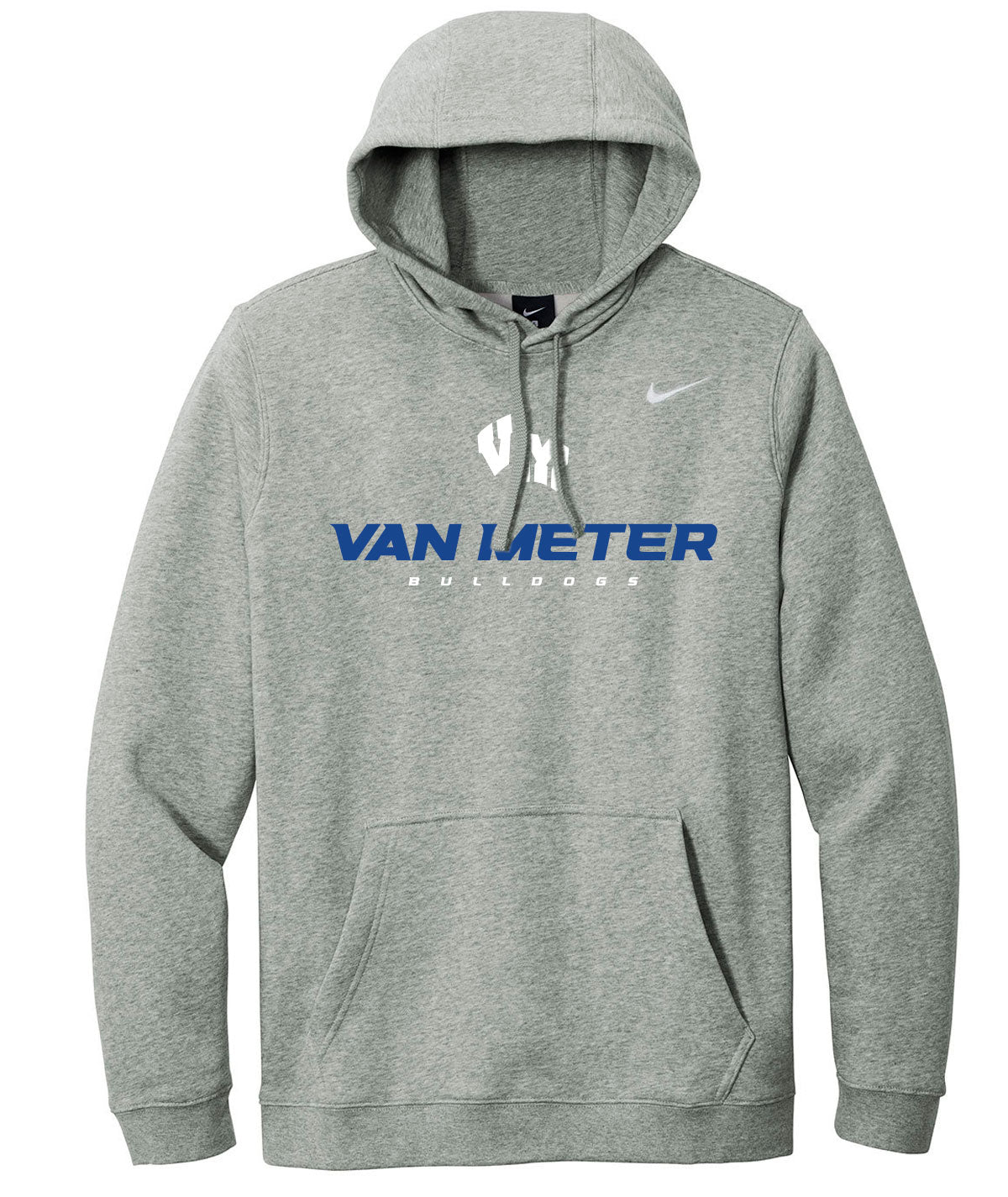 Bulldogs Customizable Nike Fleece Hoodie