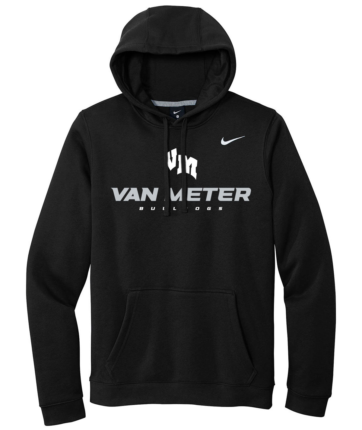 Bulldogs Customizable Nike Fleece Hoodie