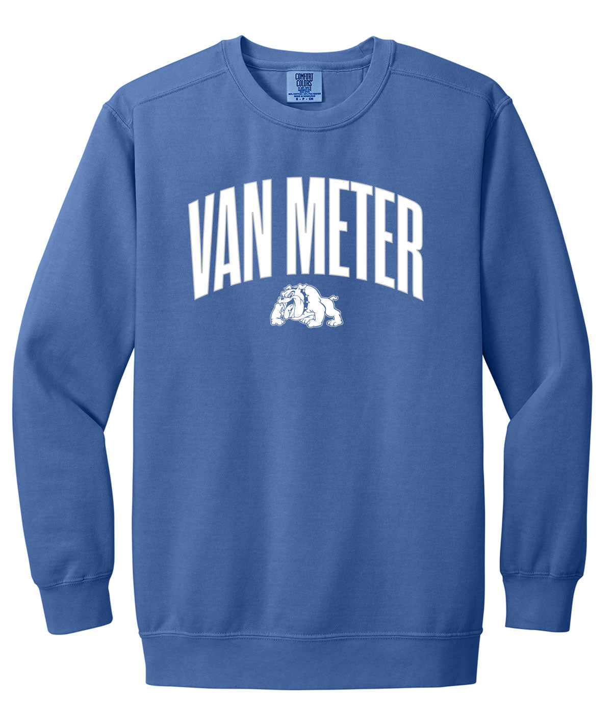 Bulldogs Customizable Comfort Colors Crewneck Sweatshirt