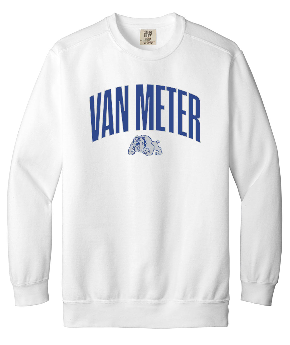 Bulldogs Customizable Comfort Colors Crewneck Sweatshirt