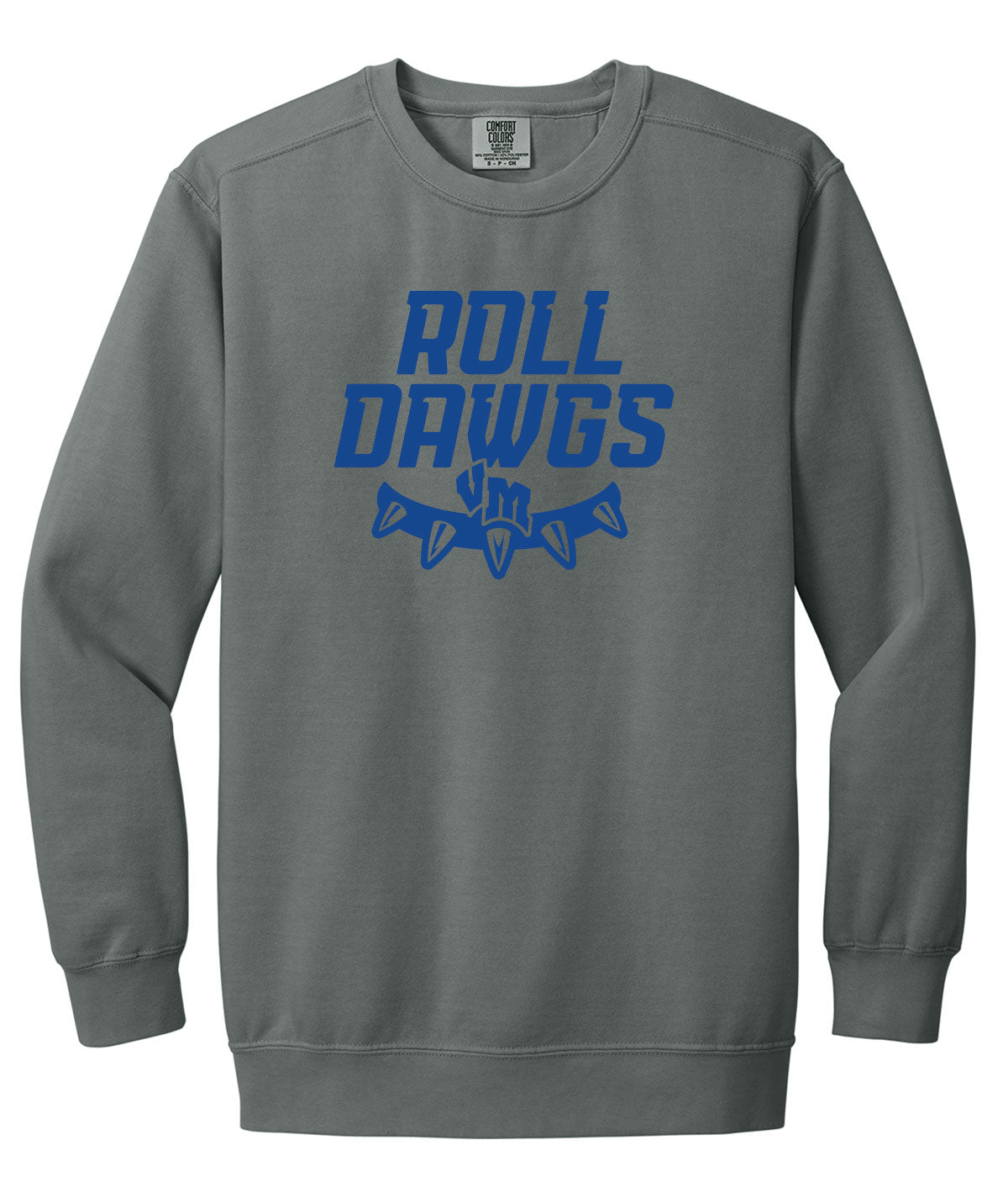 Bulldogs Customizable Comfort Colors Crewneck Sweatshirt