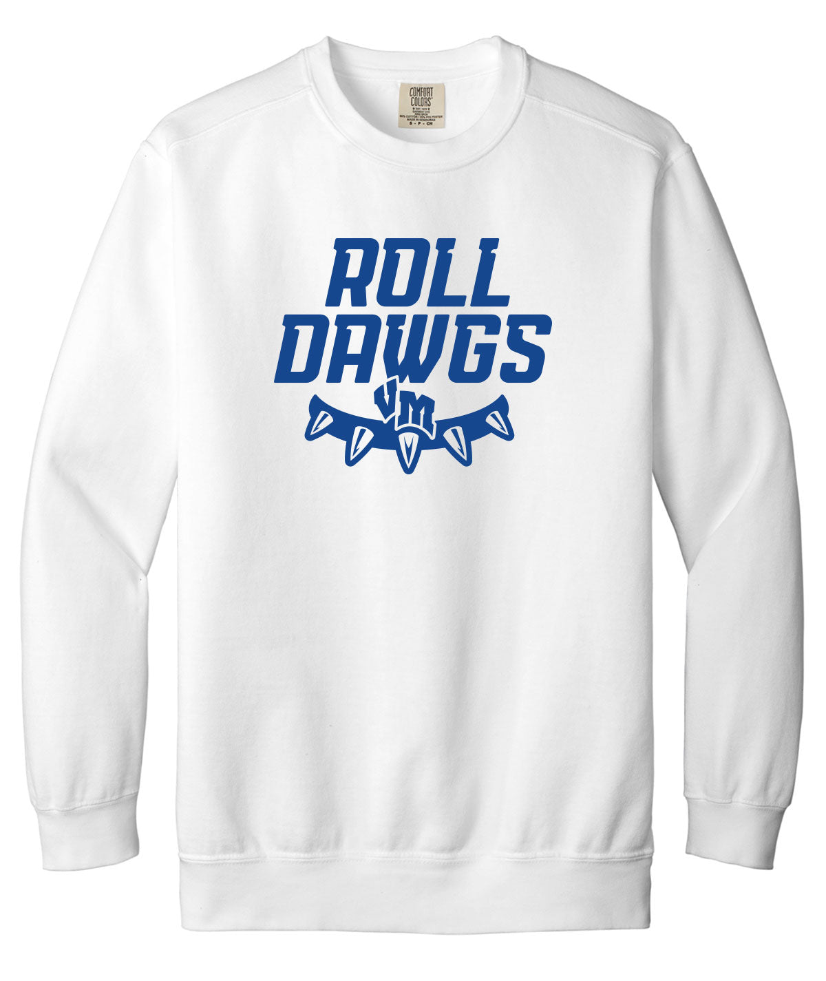 Bulldogs Customizable Comfort Colors Crewneck Sweatshirt