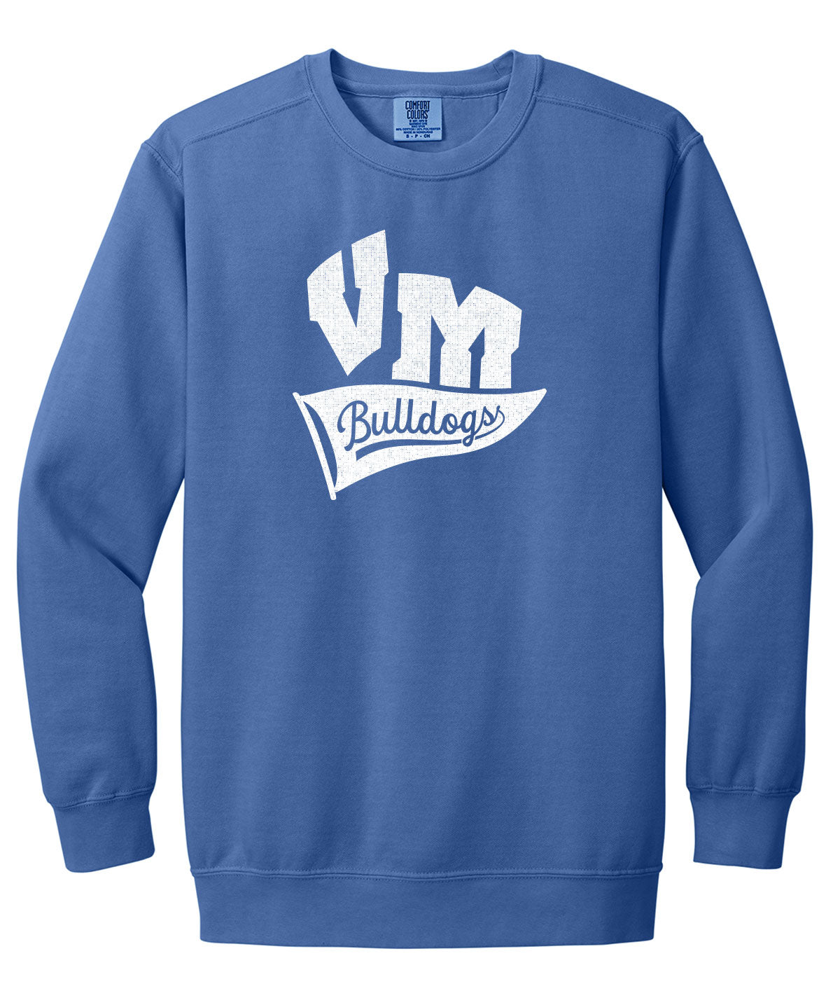Bulldogs Customizable Comfort Colors Crewneck Sweatshirt