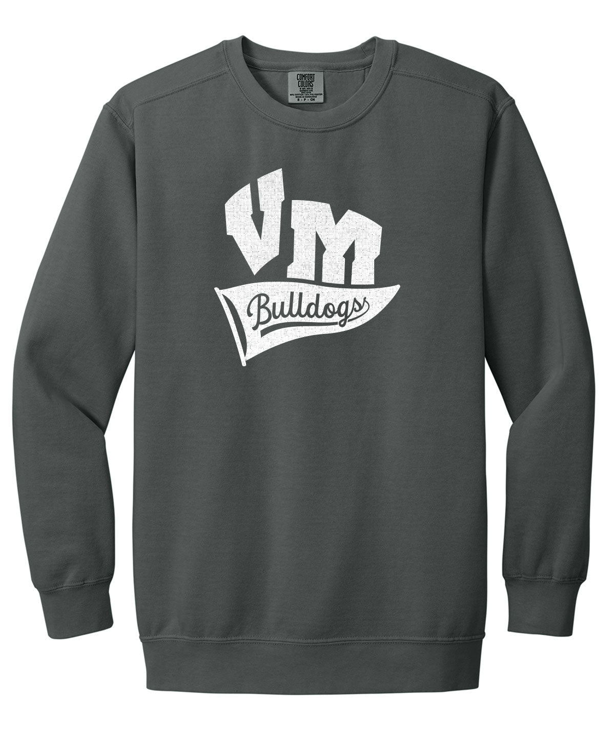 Bulldogs Customizable Comfort Colors Crewneck Sweatshirt