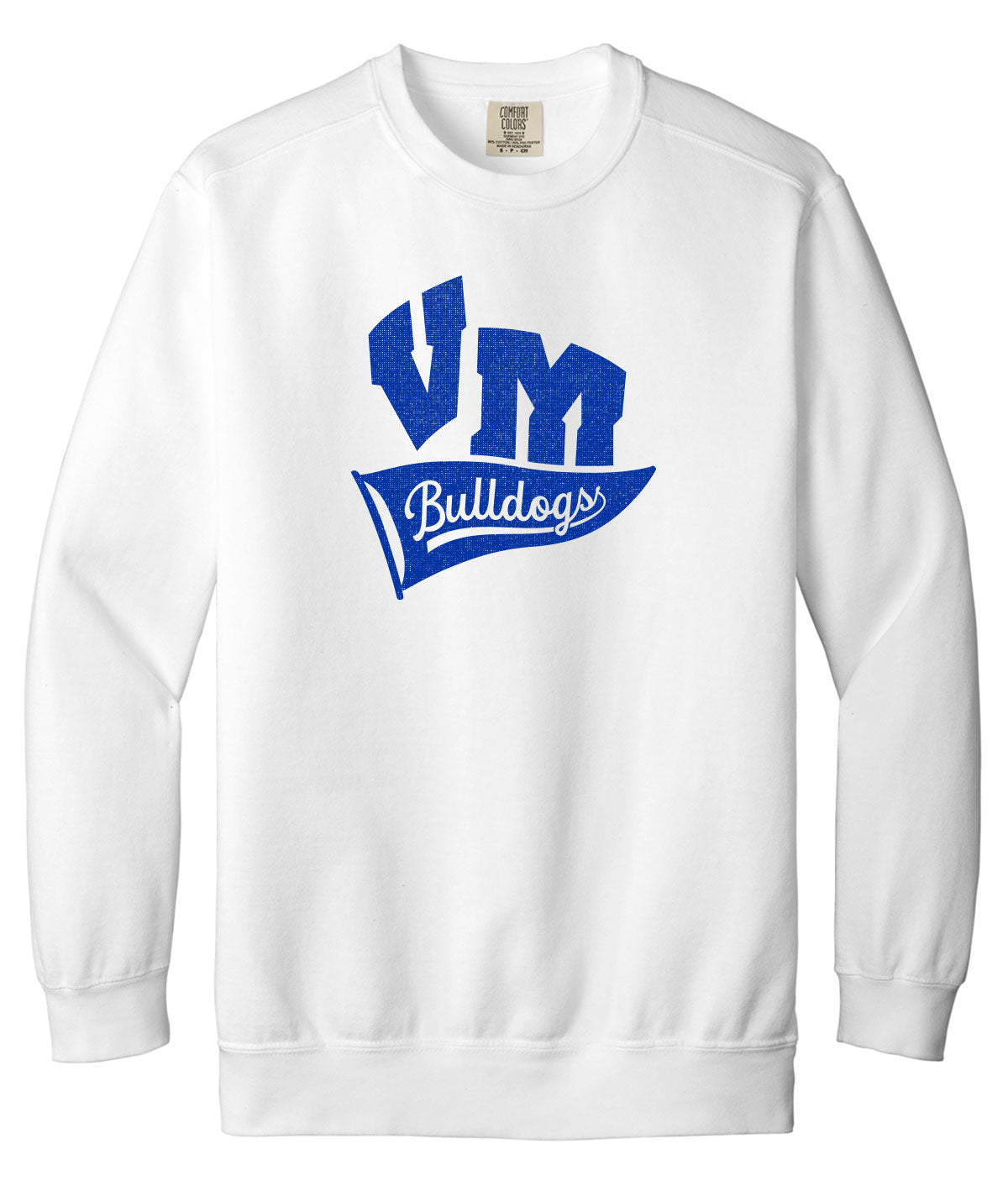 Bulldogs Customizable Comfort Colors Crewneck Sweatshirt