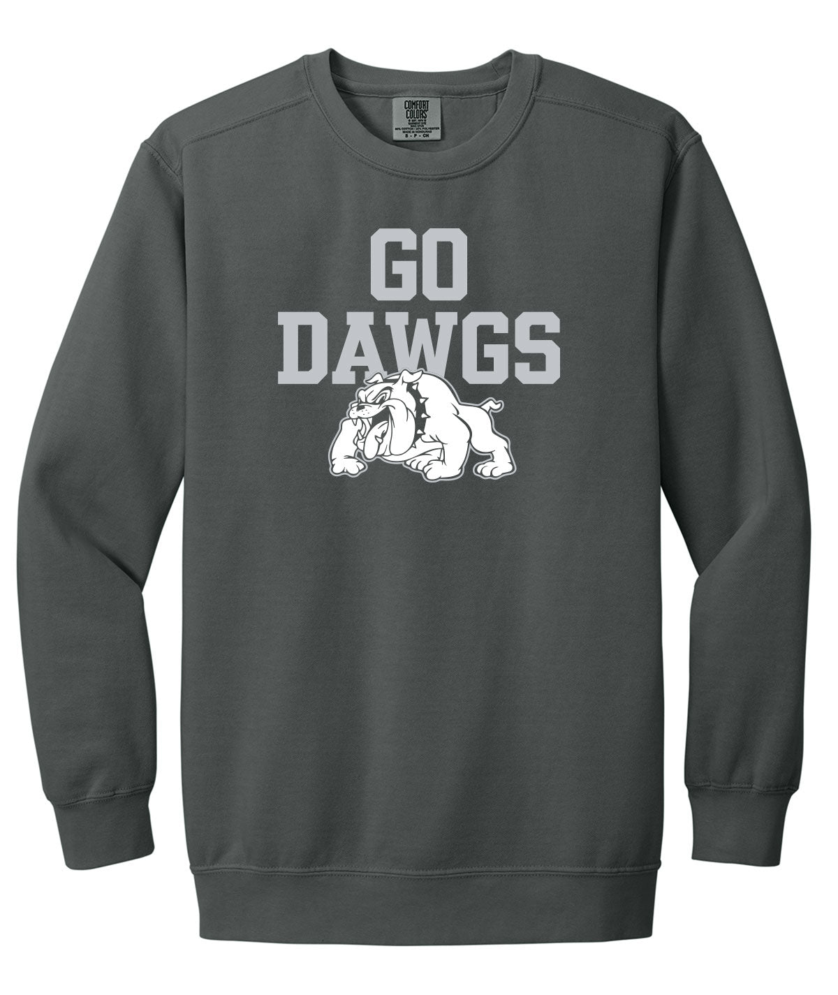 Bulldogs Customizable Comfort Colors Crewneck Sweatshirt
