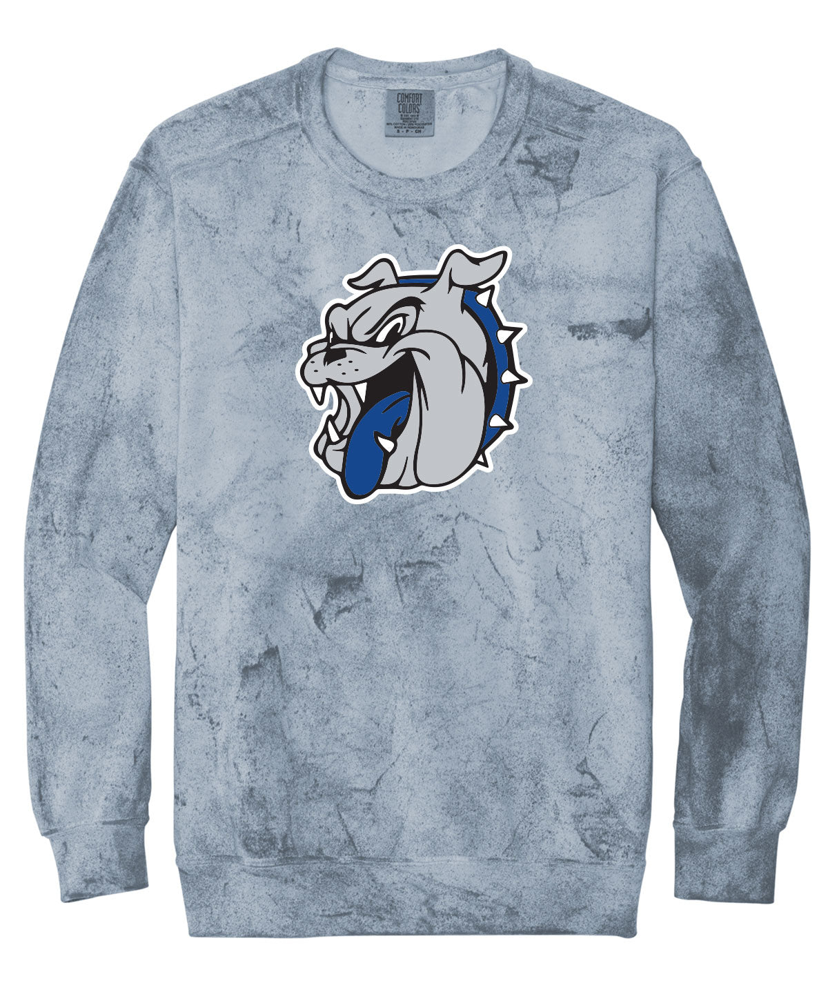 Bulldogs Customizable Comfort Colors Colorblast Crewneck Sweatshirt