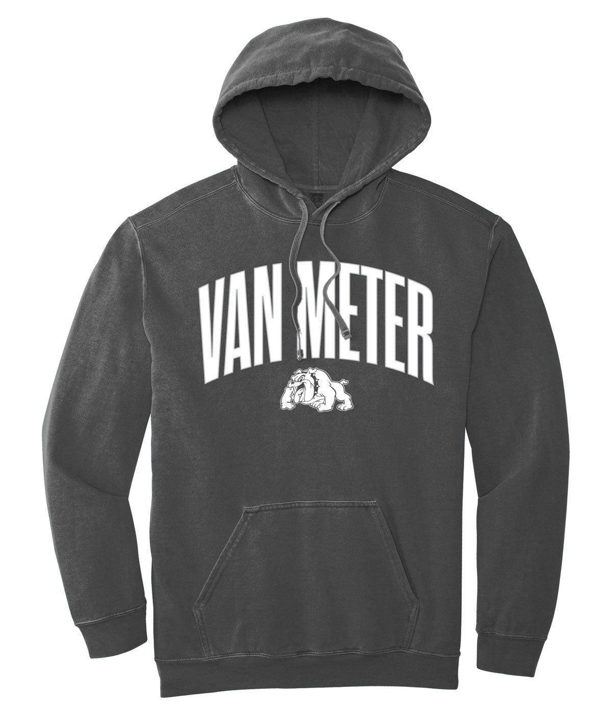 Bulldogs Customizable Comfort Colors Hooded Sweatshirt