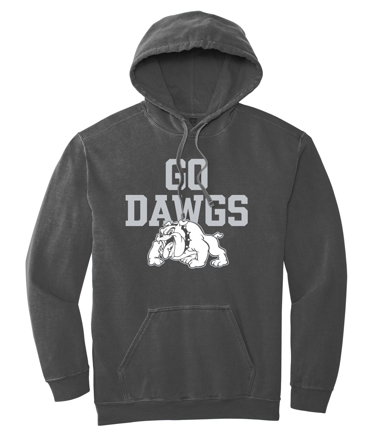 Bulldogs Customizable Comfort Colors Hooded Sweatshirt