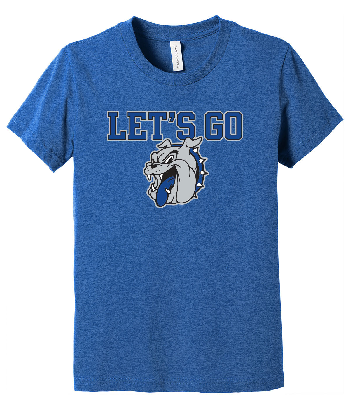 Let's Go Bulldogs Youth Softstyle Tee