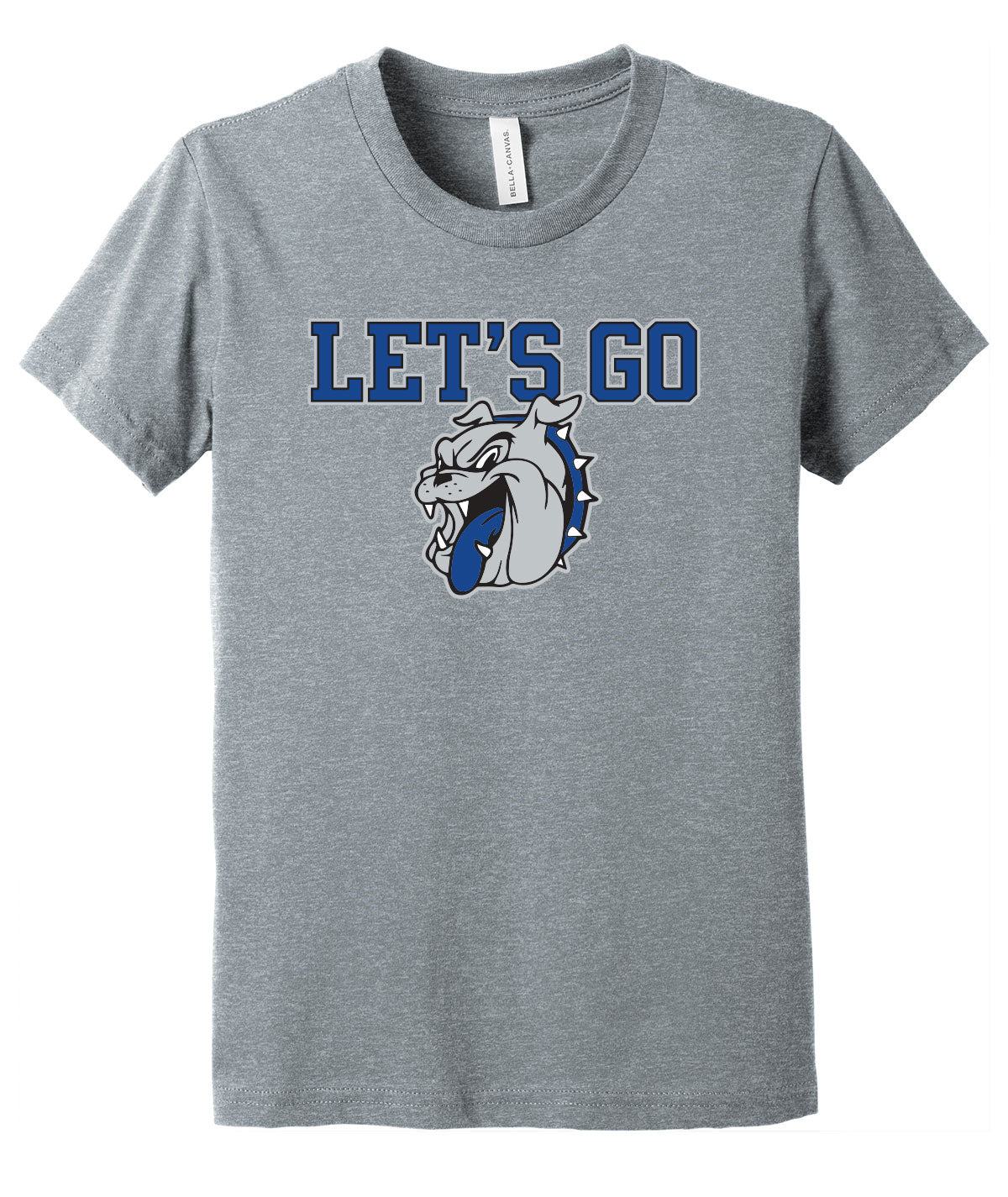 Let's Go Bulldogs Youth Softstyle Tee