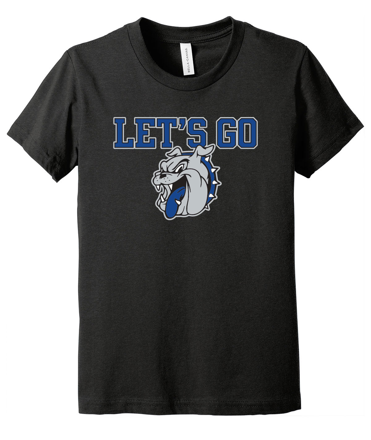 Let's Go Bulldogs Youth Softstyle Tee