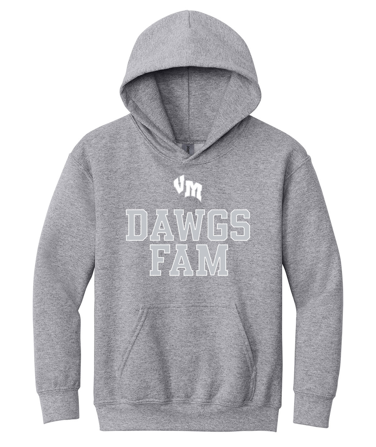 Dawgs Fam Youth Hooded Sweatshirt