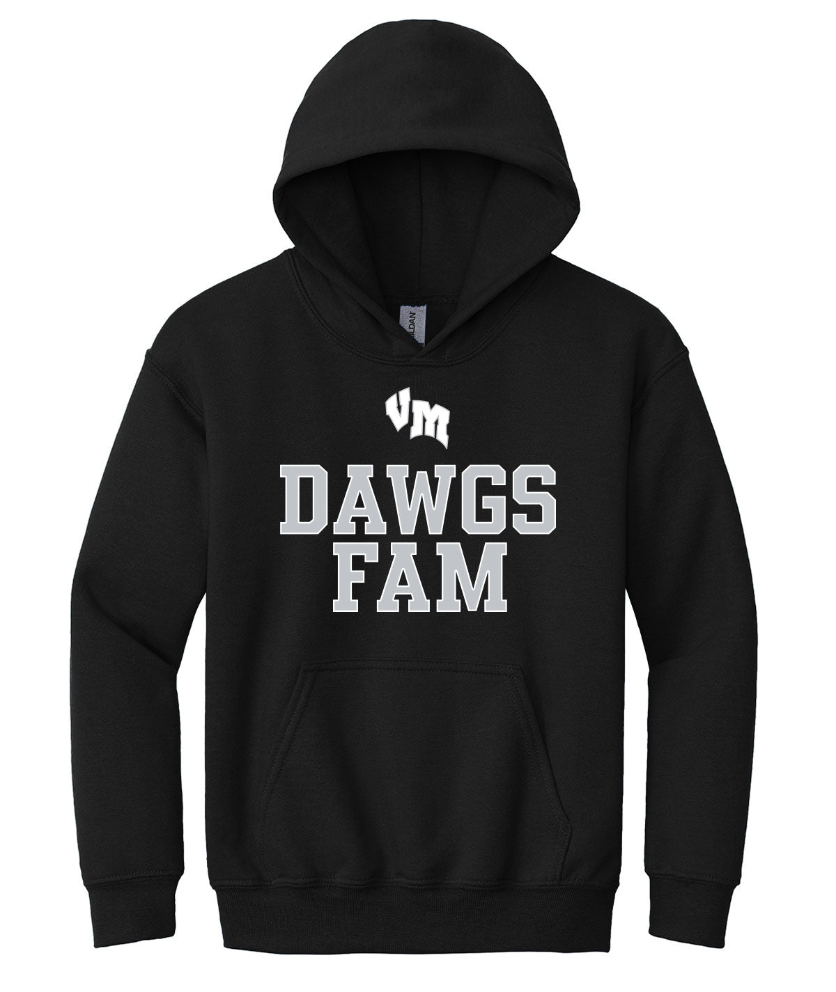 Dawgs Fam Youth Hooded Sweatshirt