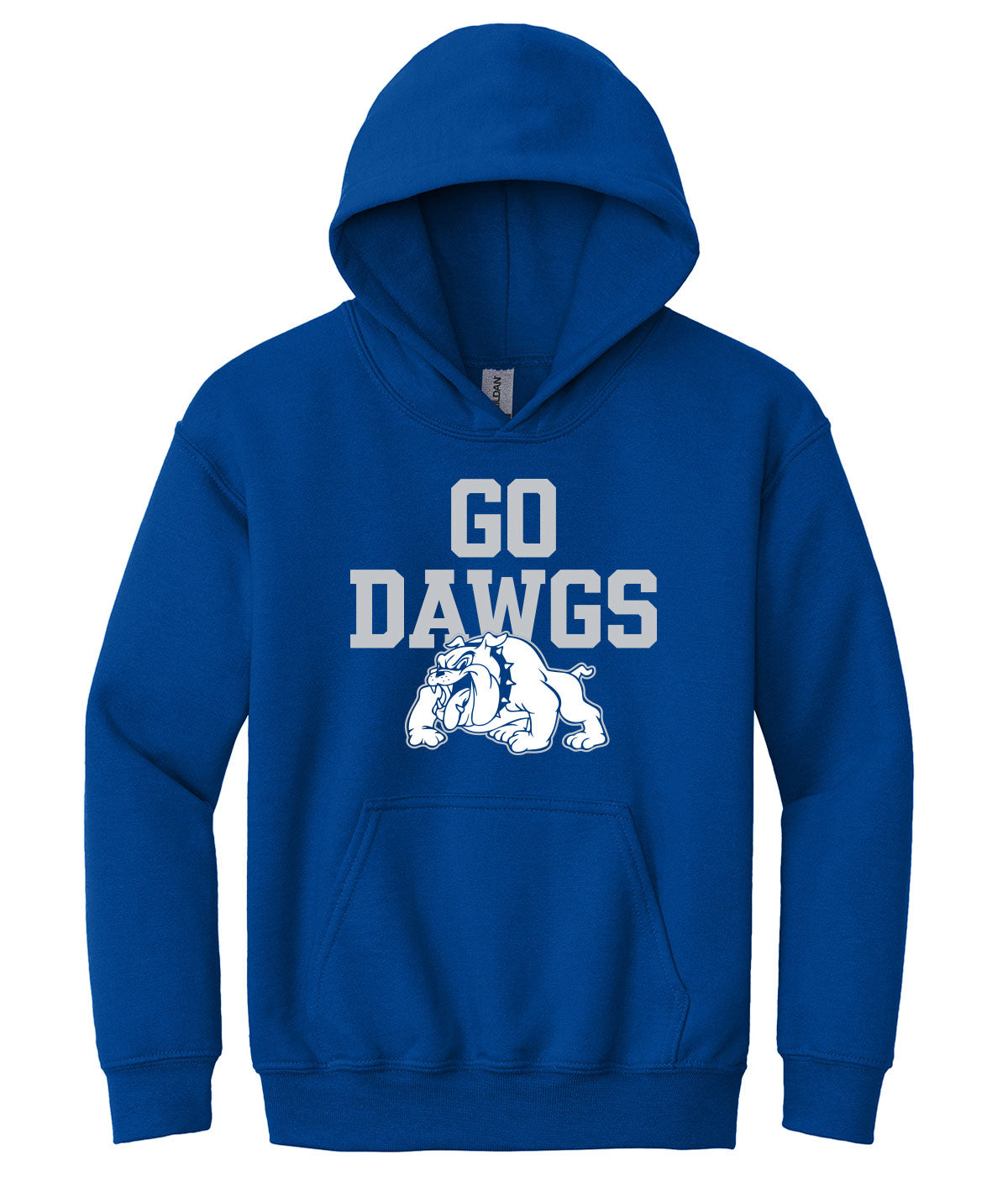 Go Dawgs Youth Hooded Sweatshirt