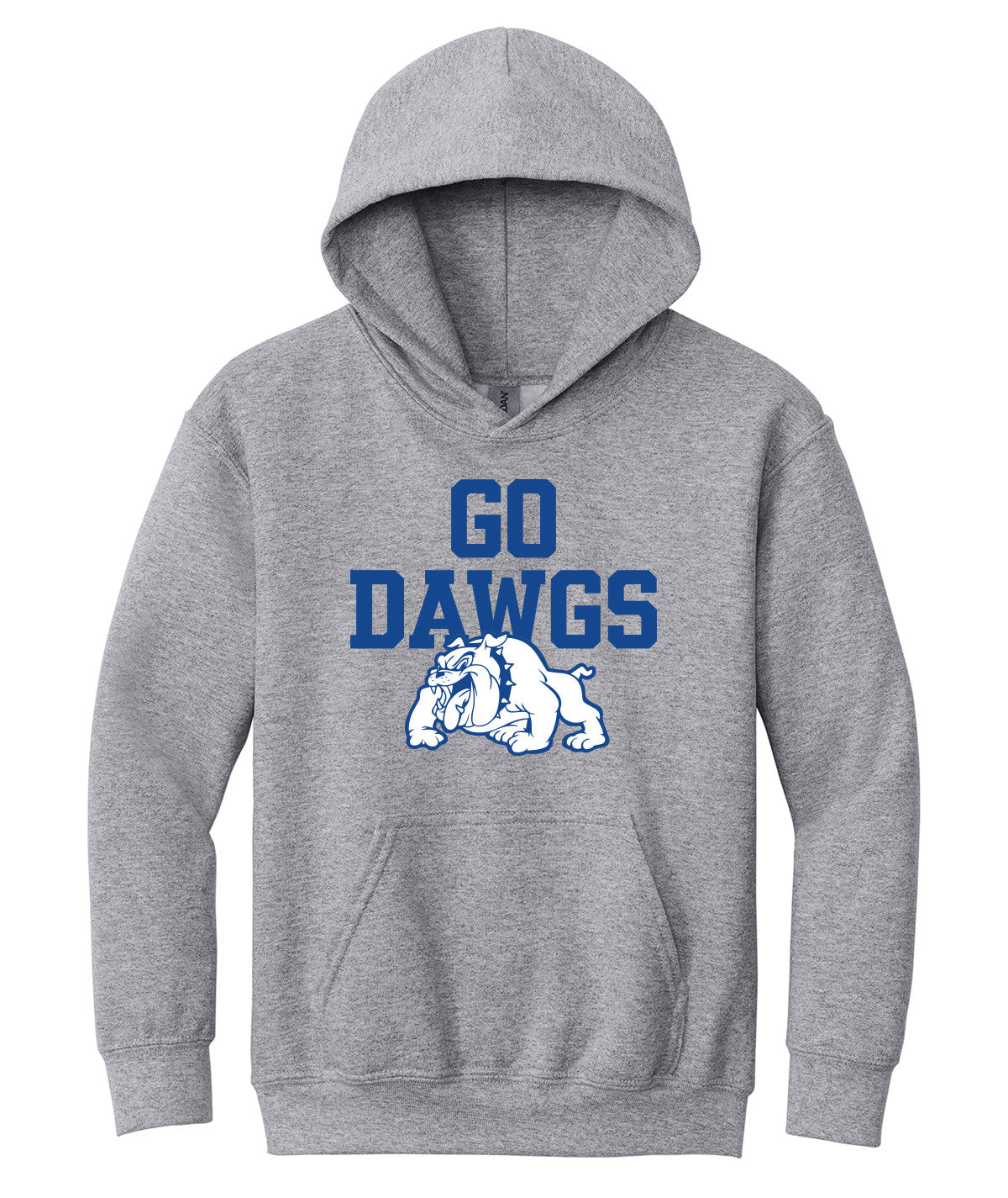 Go Dawgs Youth Hooded Sweatshirt