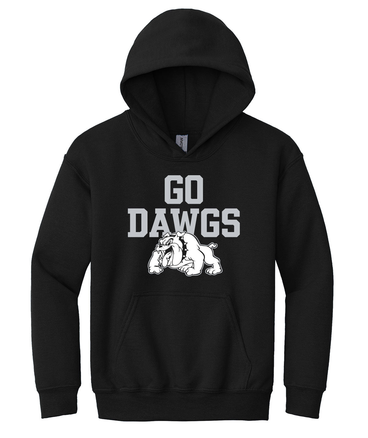 Go Dawgs Youth Hooded Sweatshirt