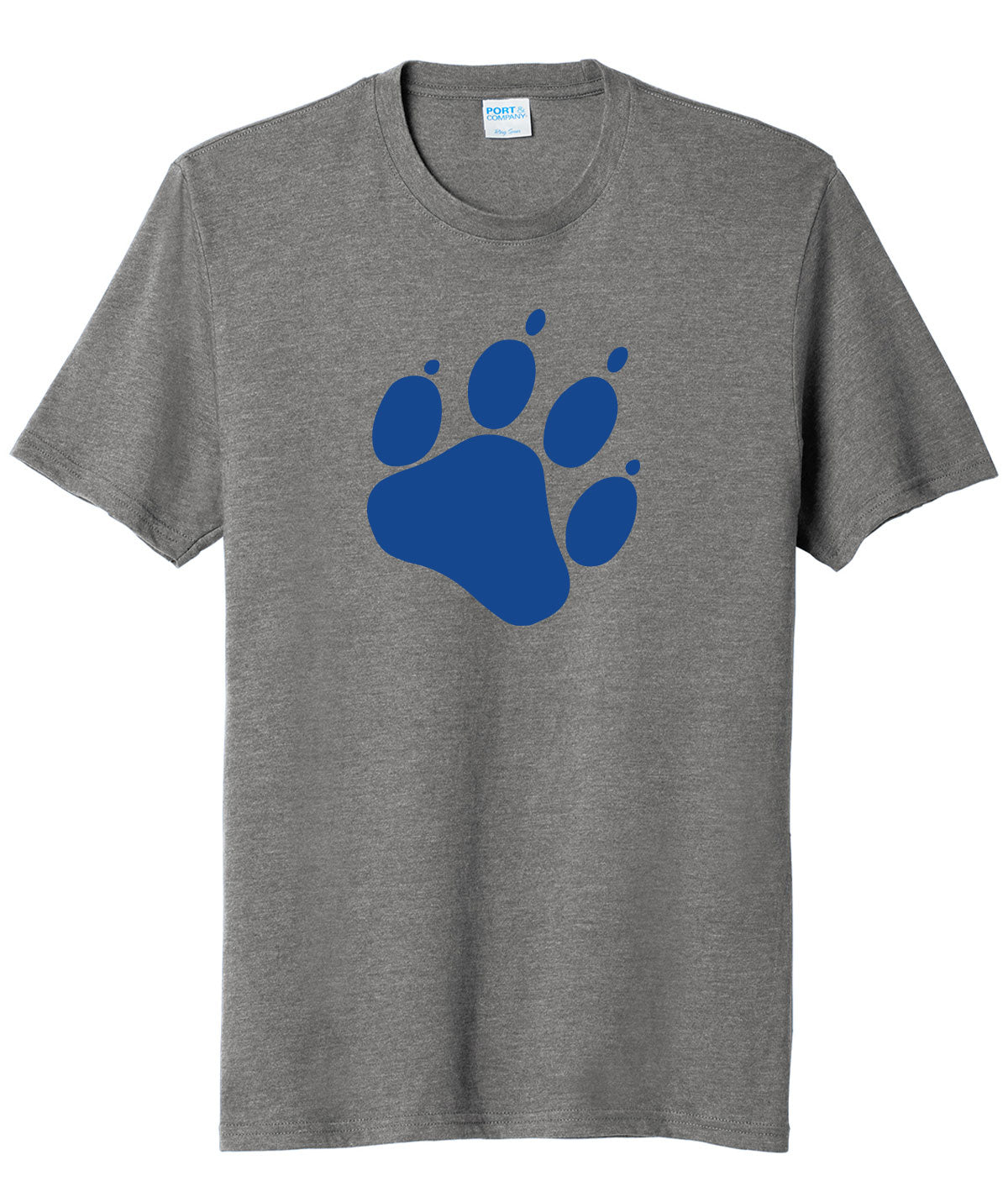 Bulldogs Paw Print Tri-Blend Tee