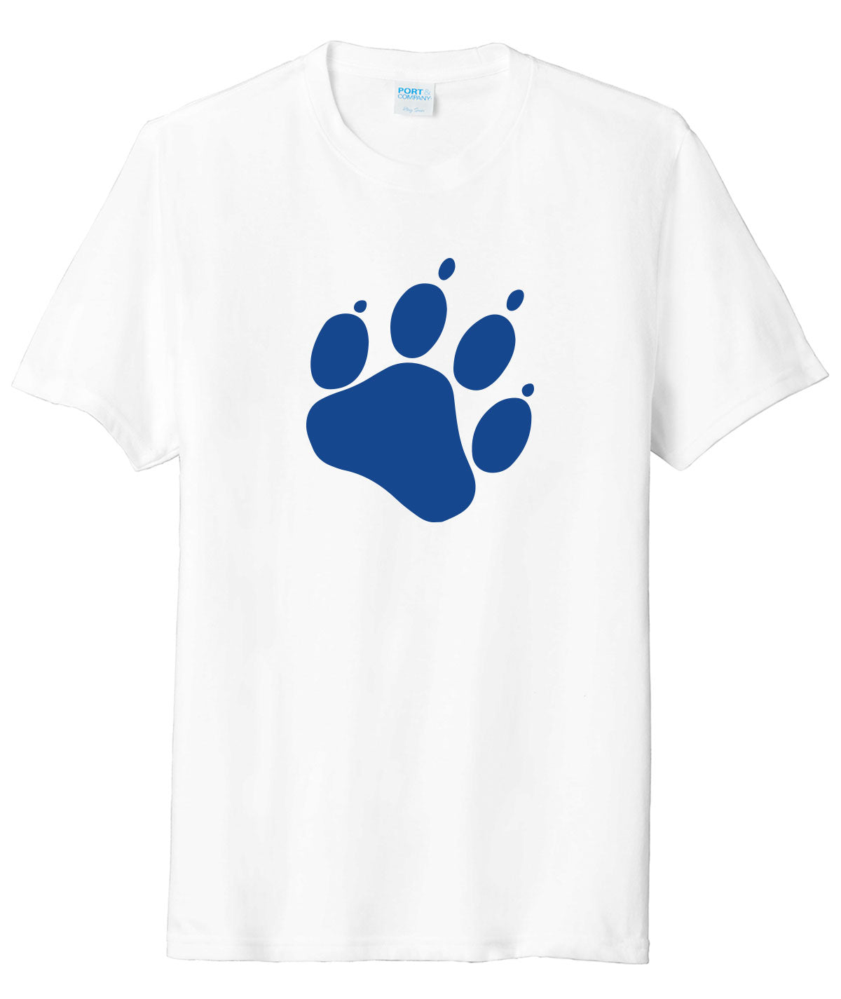 Bulldogs Paw Print Tri-Blend Tee
