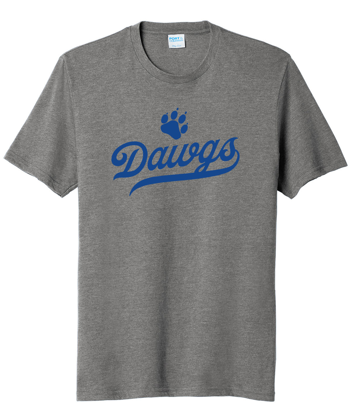 Dawgs Script Tri-Blend Tee