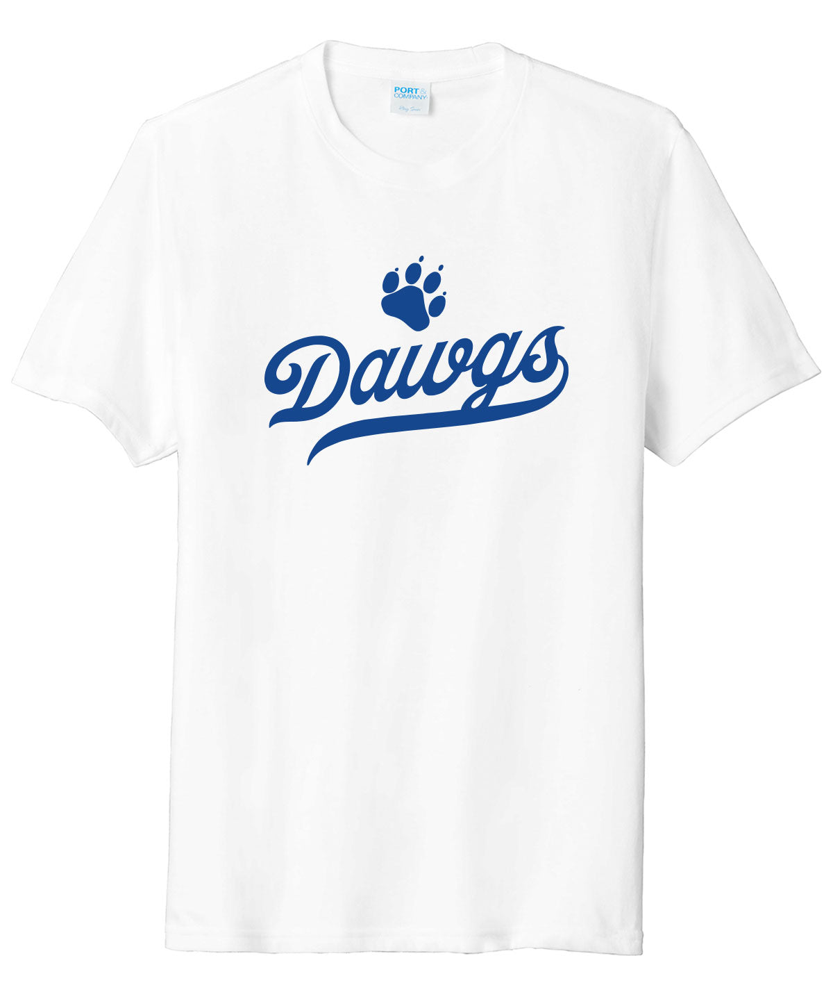 Dawgs Script Tri-Blend Tee