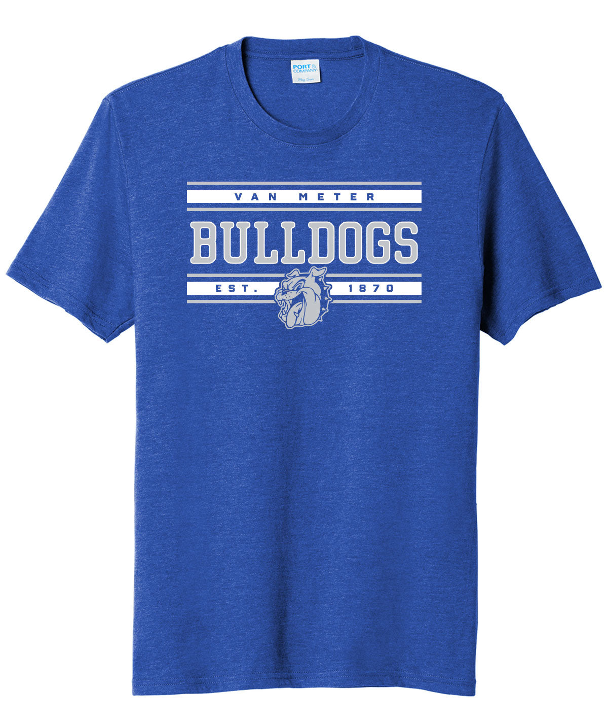 VM School Stripes Tri-Blend Tee