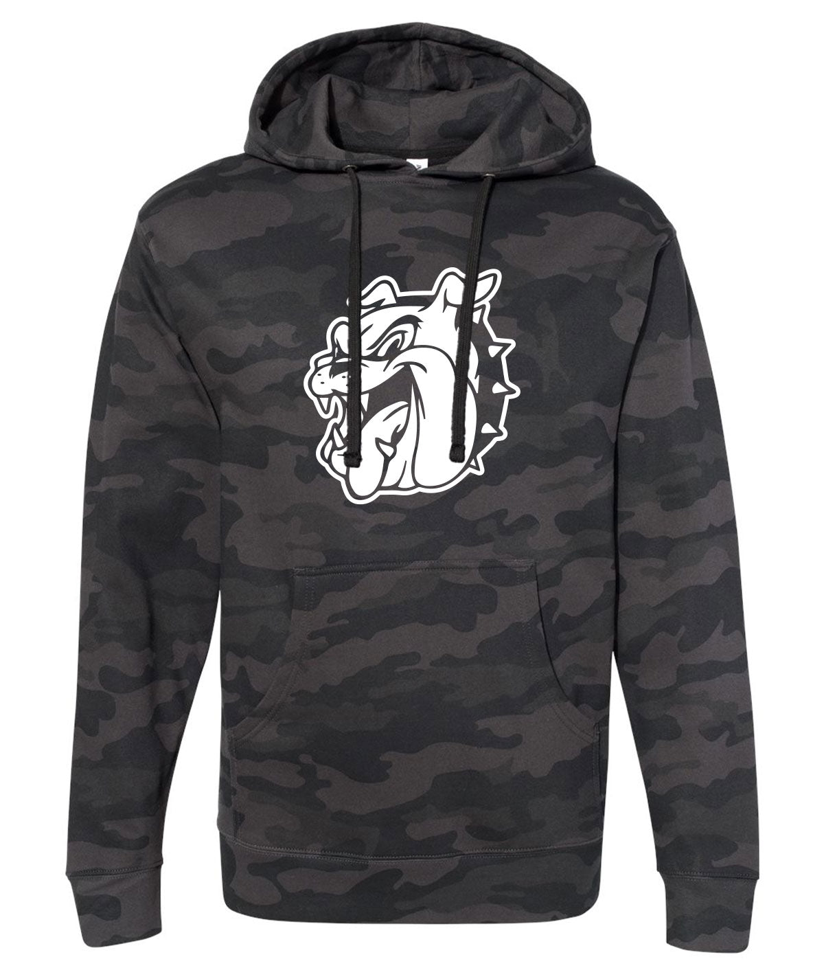 Van Meter Bulldog Camo Hooded Sweatshirt