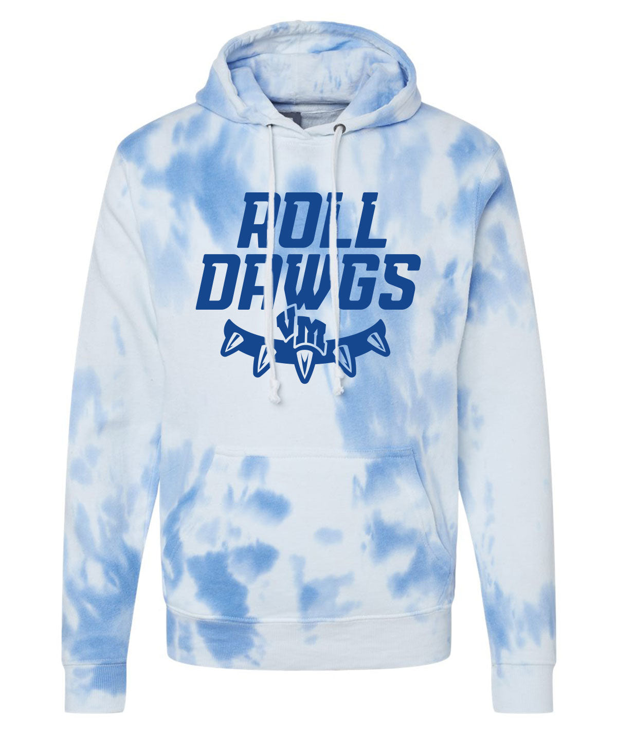 Roll Dawgs Tie-Dye Hoodie