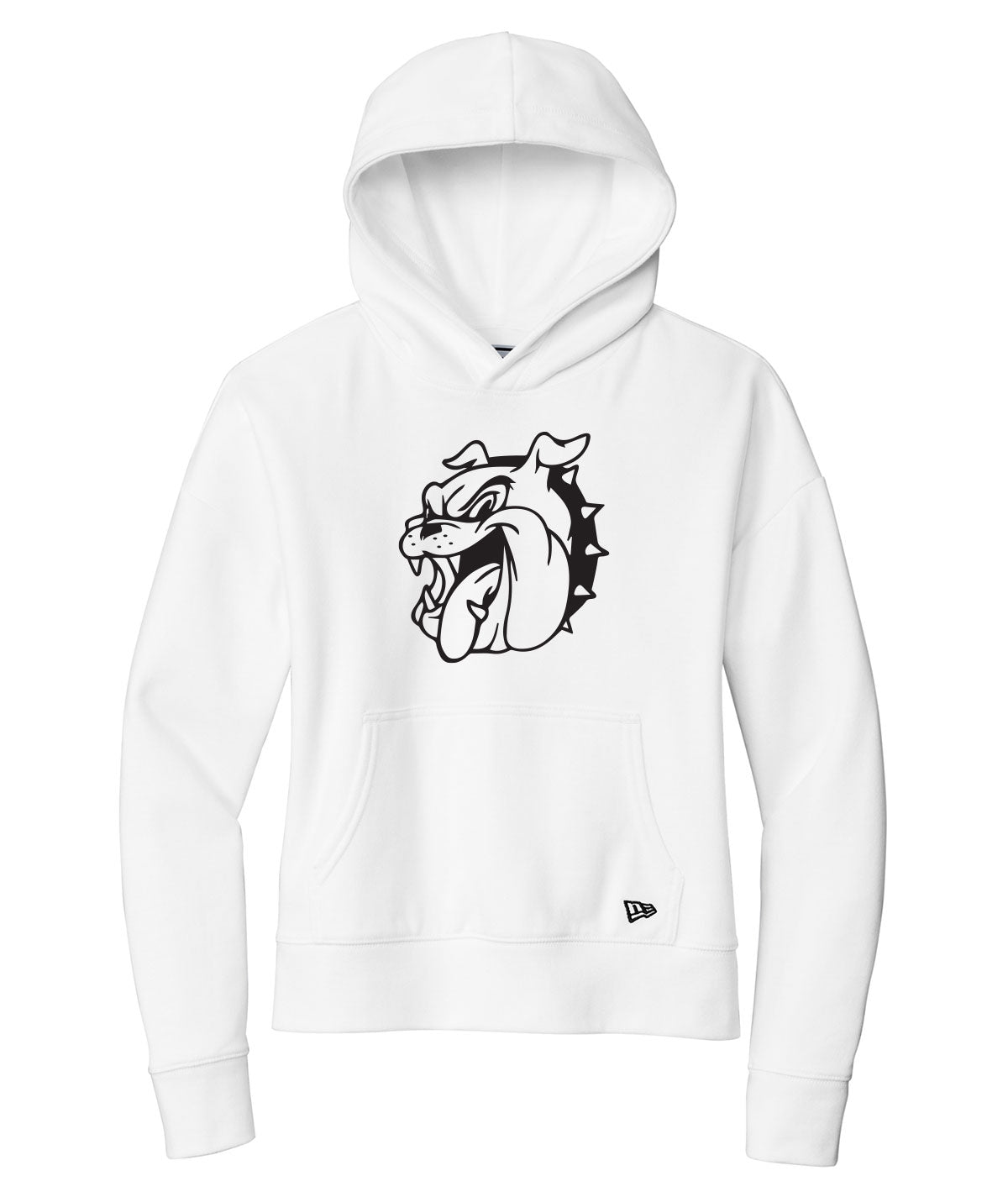 Van Meter Bulldog Womens Fleece Hoodie