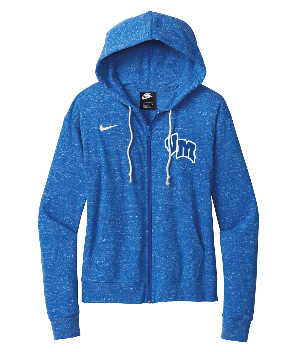 VM Lettermark Womens Nike Gym Vintage Full-Zip Hoodie