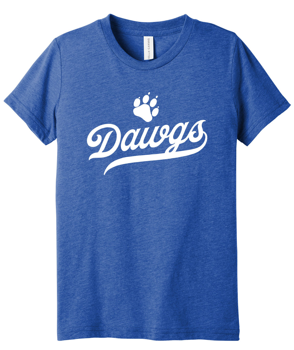 Dawgs Script Youth Triblend Tee