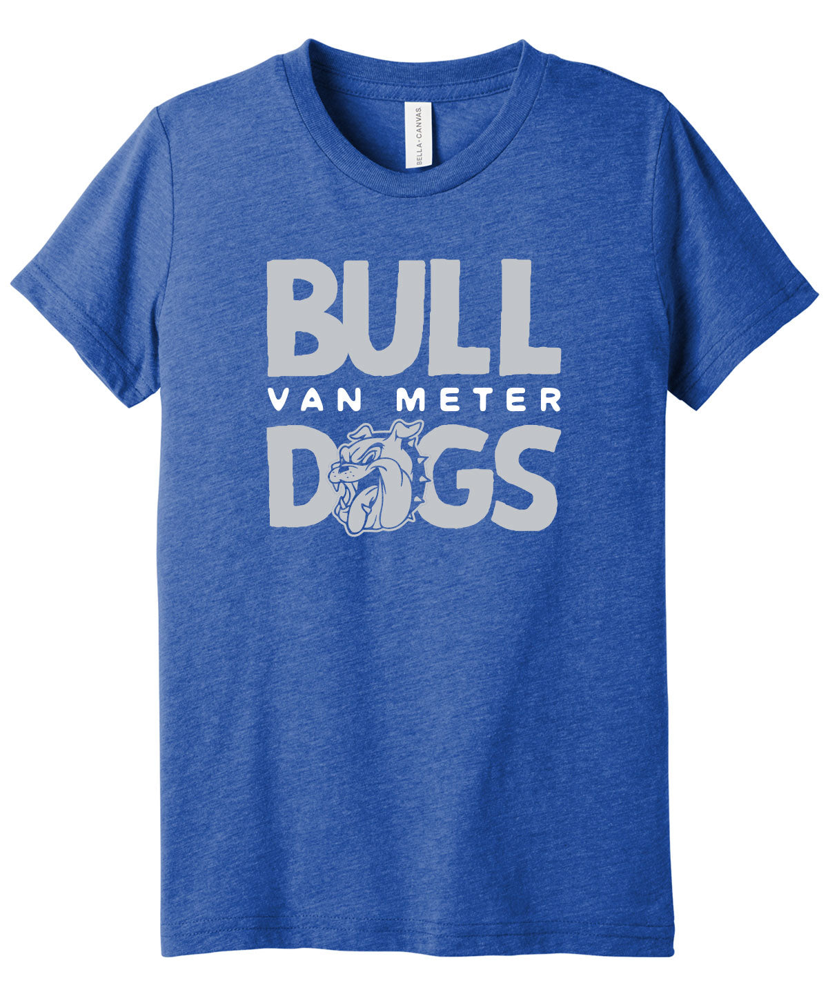 Bulldogs Split Youth Triblend Tee