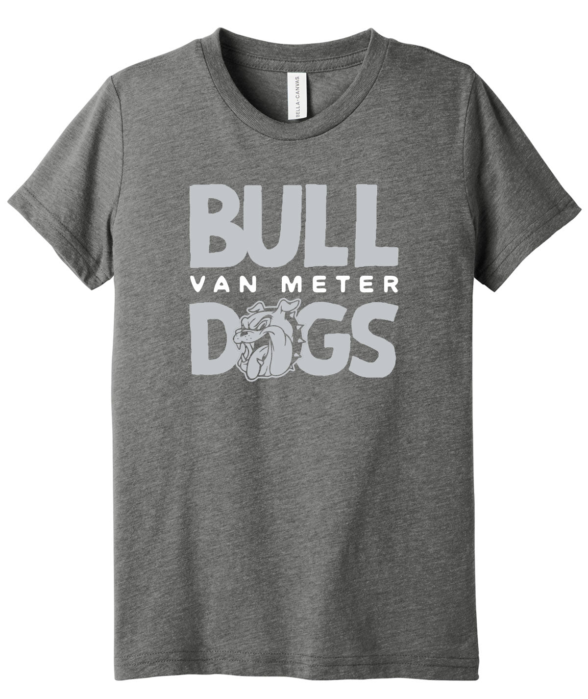 Bulldogs Split Youth Triblend Tee
