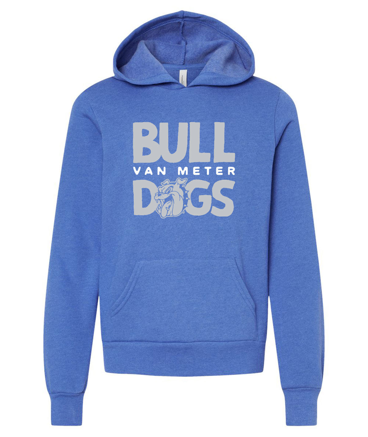 Bulldogs Split Youth Soft Hooded Sweatshirt