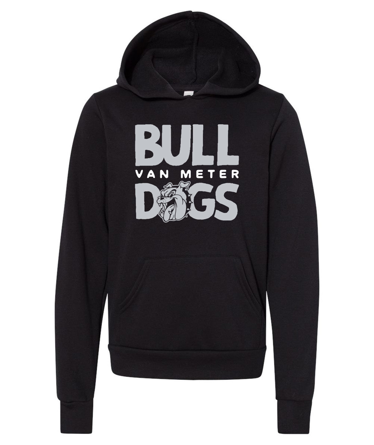 Bulldogs Split Youth Soft Hooded Sweatshirt