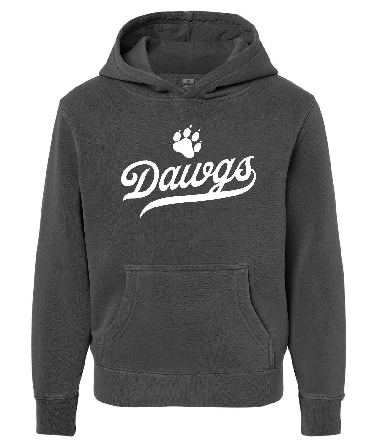 Dawgs Script Youth Cozy Hooded Sweatshirt