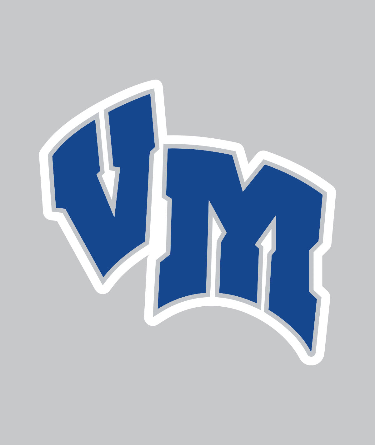 VM White Big Sticker