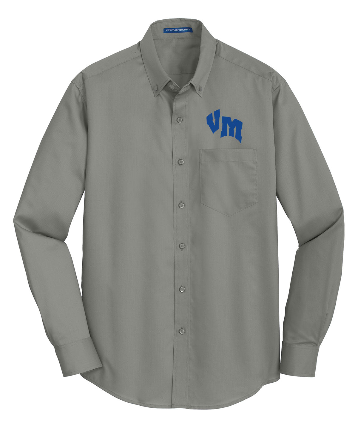 District Mens Long-Sleeve Twill Shirt