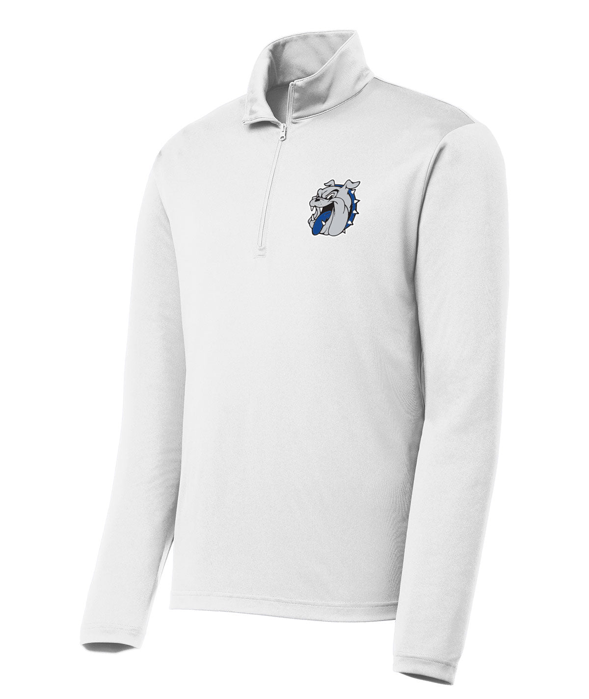 District Mens 1/4 Zip Solid Pullover
