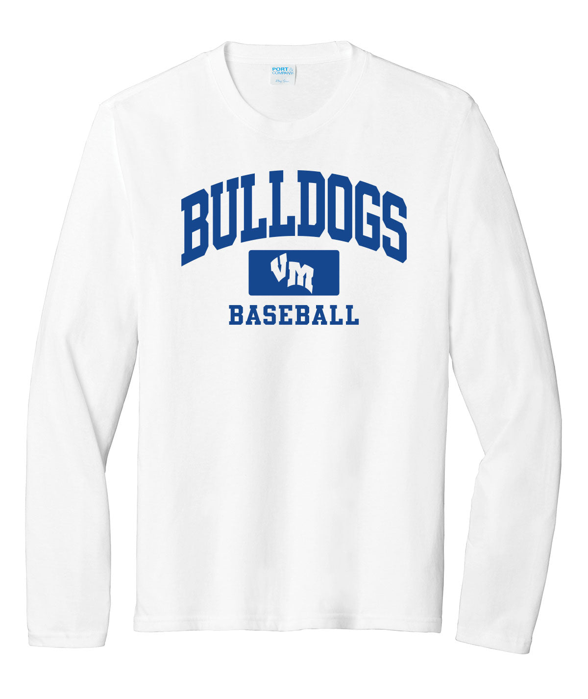 Bulldogs Baseball Long-Sleeve Soft-Style Tee