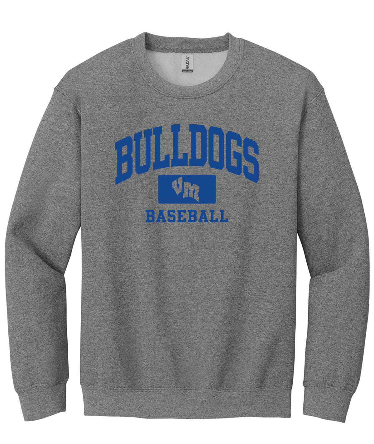 Bulldogs Baseball Crewneck Sweatshirt