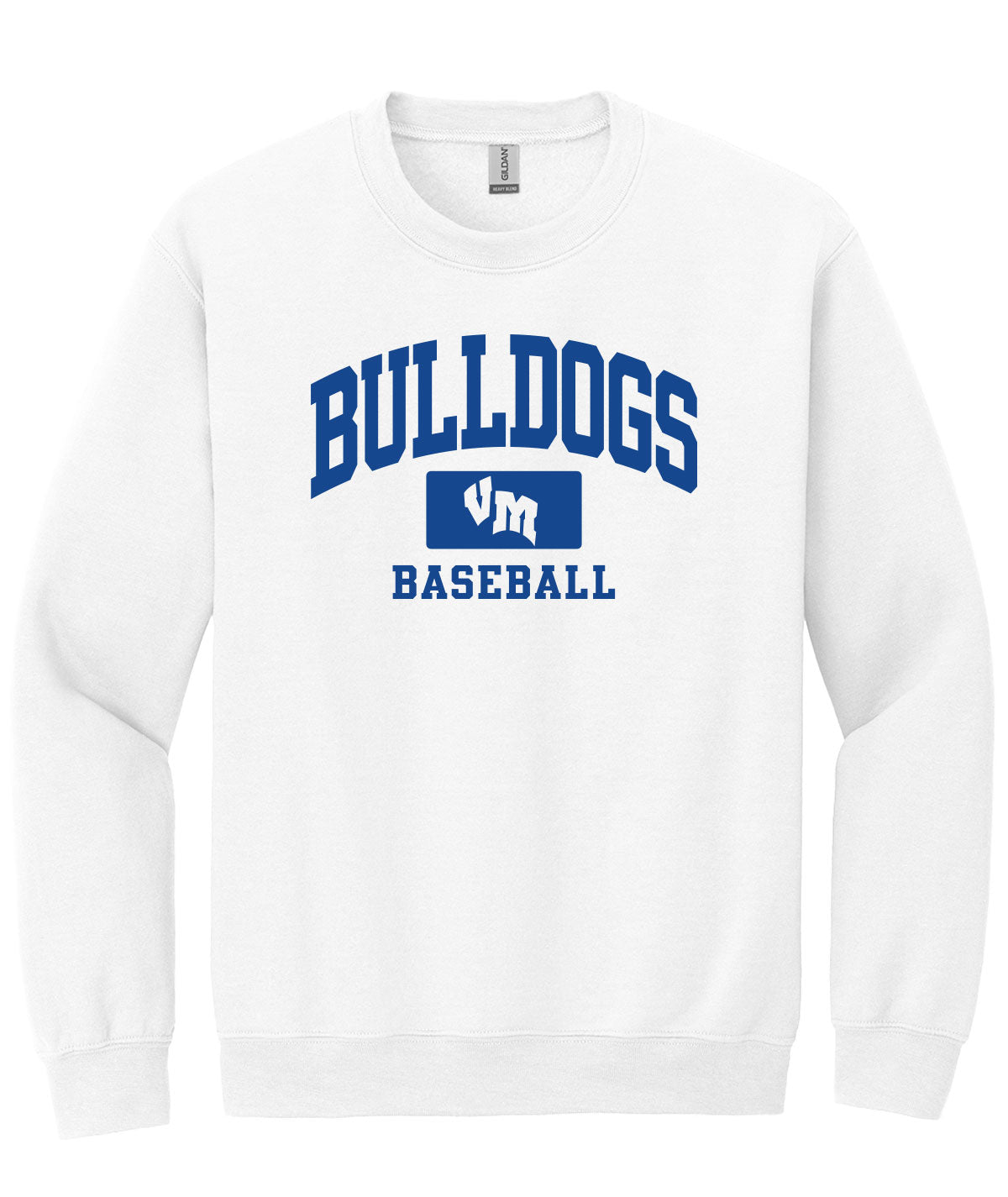 Bulldogs Baseball Crewneck Sweatshirt