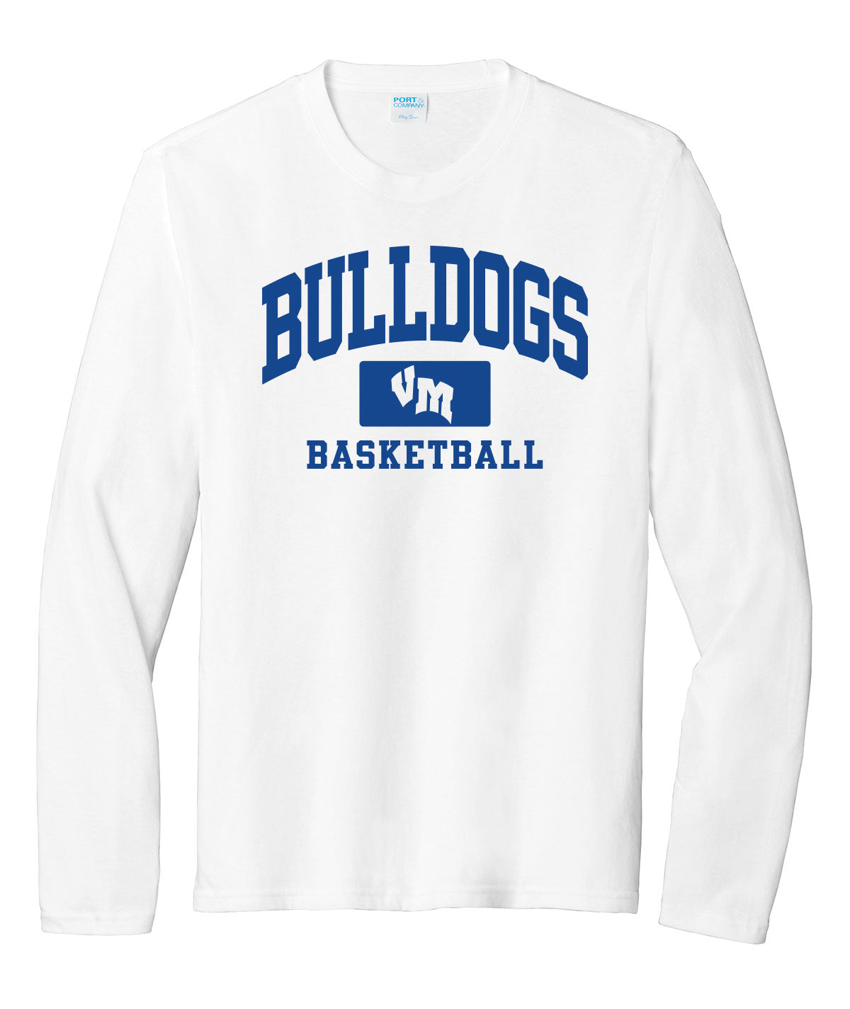 Bulldogs Basketball Long-Sleeve Soft-Style Tee
