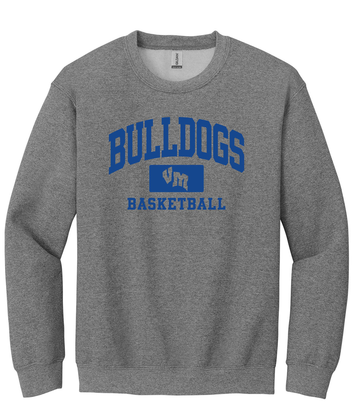 Bulldogs Basketball Crewneck Sweatshirt