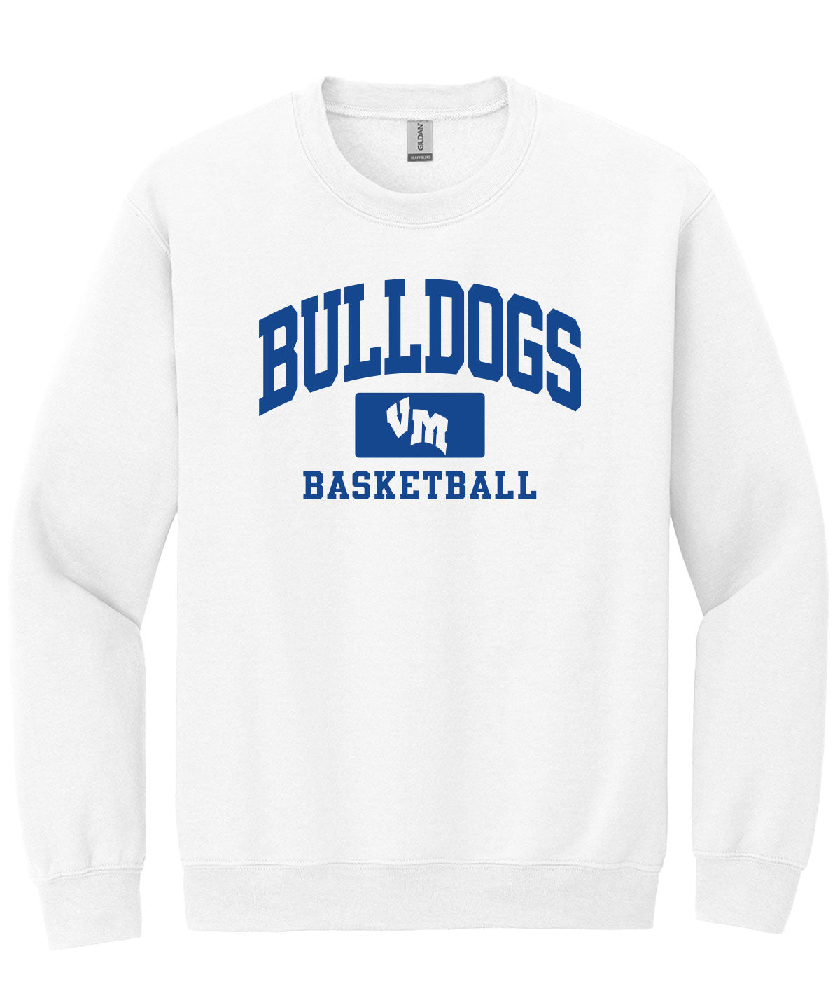 Bulldogs Basketball Crewneck Sweatshirt