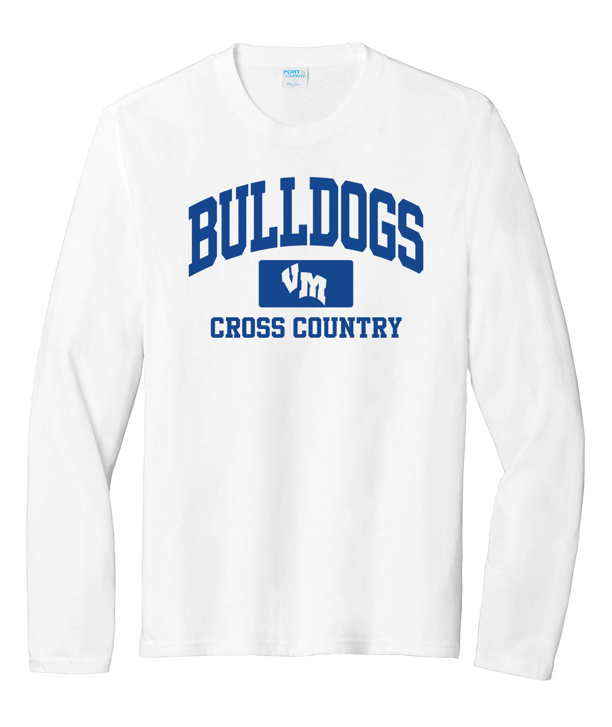 Bulldogs Cross Country Long-Sleeve Soft-Style Tee